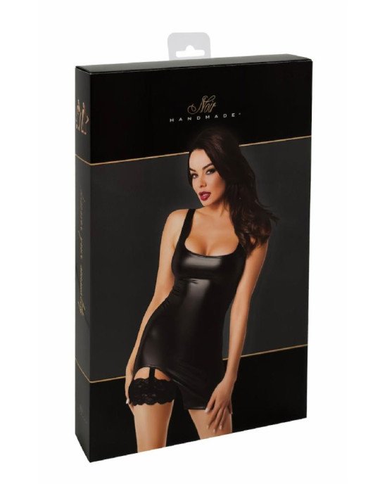 Сукня Noir Handmade F344 Powerwetlook dress with garter - 3XL Сукня Noir Handmade F344 Powerwetlook dress with garter - 3XL