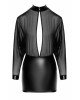 Сукня Noir Handmade F348 Powerwetlook and tulle dress - L Сукня Noir Handmade F348 Powerwetlook and tulle dress - L