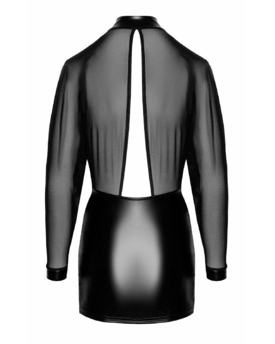Сукня Noir Handmade F348 Powerwetlook and tulle dress - 3XL Сукня Noir Handmade F348 Powerwetlook and tulle dress - 3XL