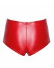 Шорти Noir Handmade F356 Red powerwetlook shorts - L Шорти Noir Handmade F356 Red powerwetlook shorts - L