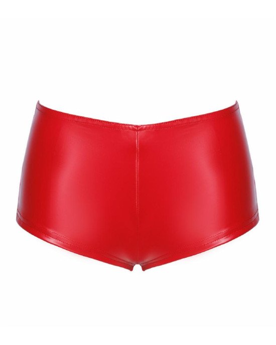 Шорти Noir Handmade F356 Red powerwetlook shorts - XXL Шорти Noir Handmade F356 Red powerwetlook shorts - XXL