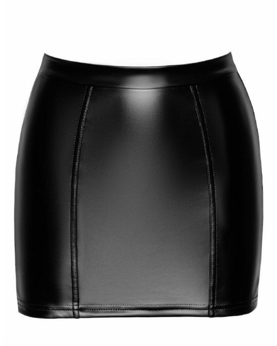 Спідниця Noir Handmade F341 Powerwetlook and lace skirt - 3XL Спідниця Noir Handmade F341 Powerwetlook and lace skirt - 3XL