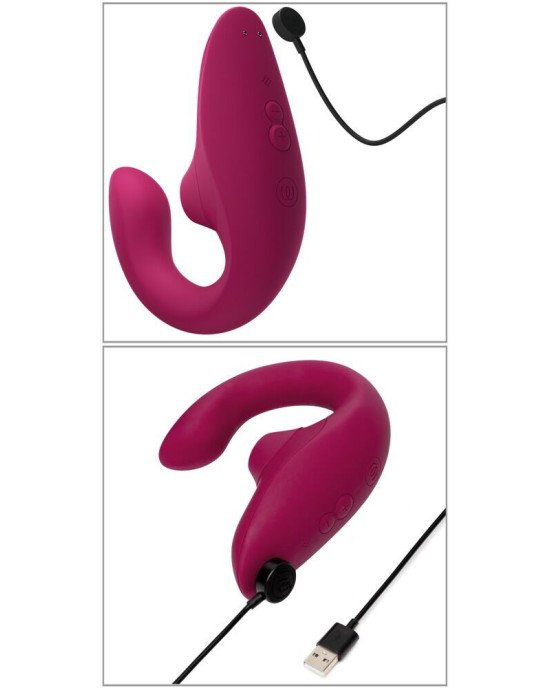 Вакуумний кліторальний стимулятор Womanizer Blend Vibrant Pink Вакуумний кліторальний стимулятор Womanizer Blend Vibrant Pink