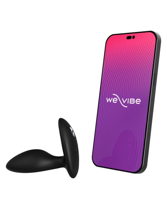 Анальна смарт-вібропробка We-Vibe Ditto+ Satin Black з пультом ДК Анальна смарт-вібропробка We-Vibe Ditto+ Satin Black з пультом ДК