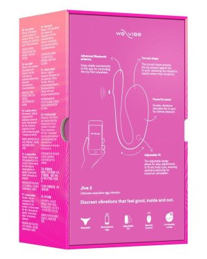 Смарт-віброяйце We-Vibe Jive 2 Electric Pink