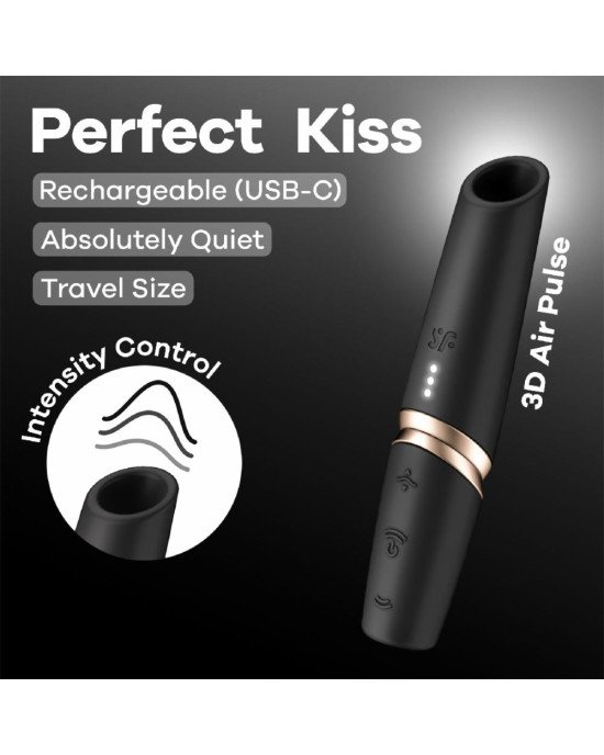 Вакуумний стимулятор Satisfyer Perfect Kiss Вакуумний стимулятор Satisfyer Perfect Kiss