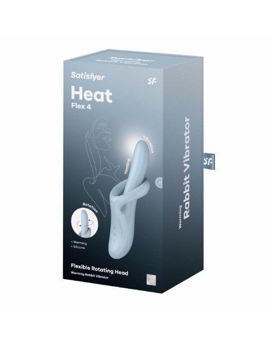 Вібратор Satisfyer Heat Flex 4 Blue Вібратор Satisfyer Heat Flex 4 Blue