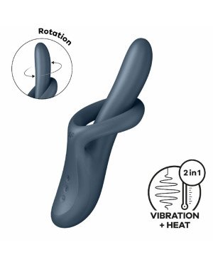 Вібратор Satisfyer Heat Flex 4 Grey