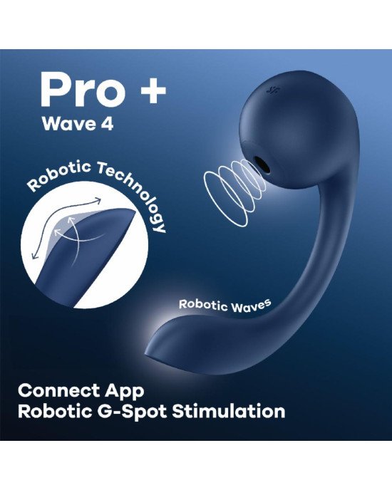 Вібратор Satisfyer Pro+ Wave 4 Connect App