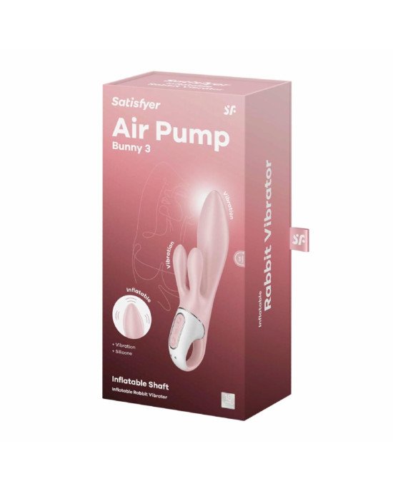 Вібратор Satisfyer Air Pump Bunny 3 Вібратор Satisfyer Air Pump Bunny 3