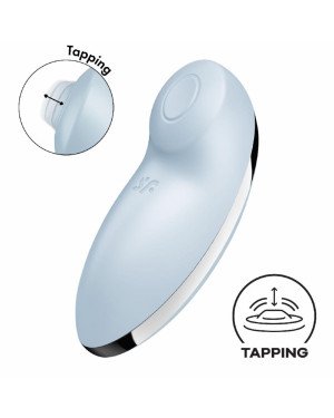 Вібростимулятор-пульсатор Satisfyer Tap & Climax 2 Blue