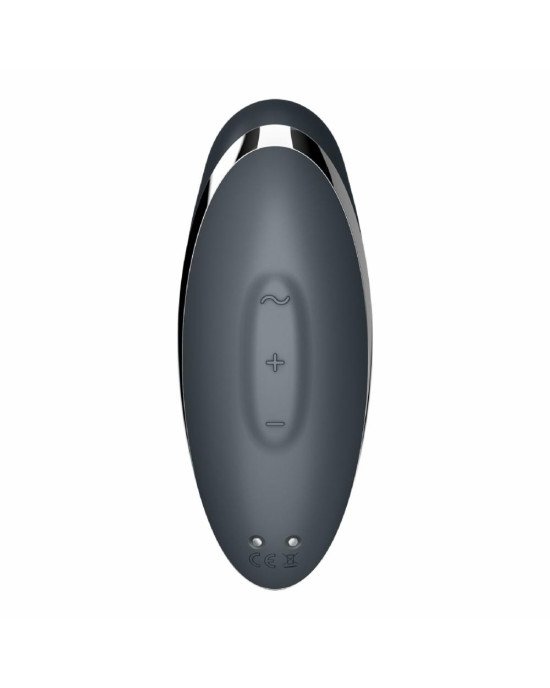 Вібростимулятор-пульсатор Satisfyer Tap & Climax 2 Grey Вібростимулятор-пульсатор Satisfyer Tap & Climax 2 Grey
