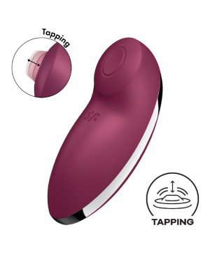 Вібростимулятор-пульсатор Satisfyer Tap & Climax 2 Red