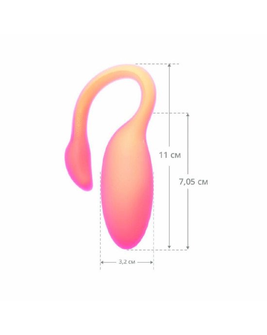 Смарт-віброяйце Magic Motion Flamingo Max Orange Смарт-віброяйце Magic Motion Flamingo Max Orange