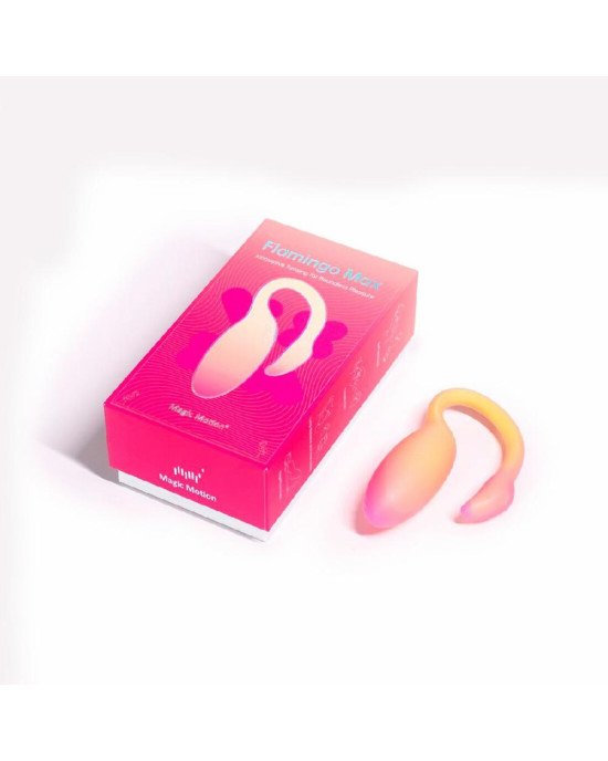 Смарт-віброяйце Magic Motion Flamingo Max Orange Смарт-віброяйце Magic Motion Flamingo Max Orange