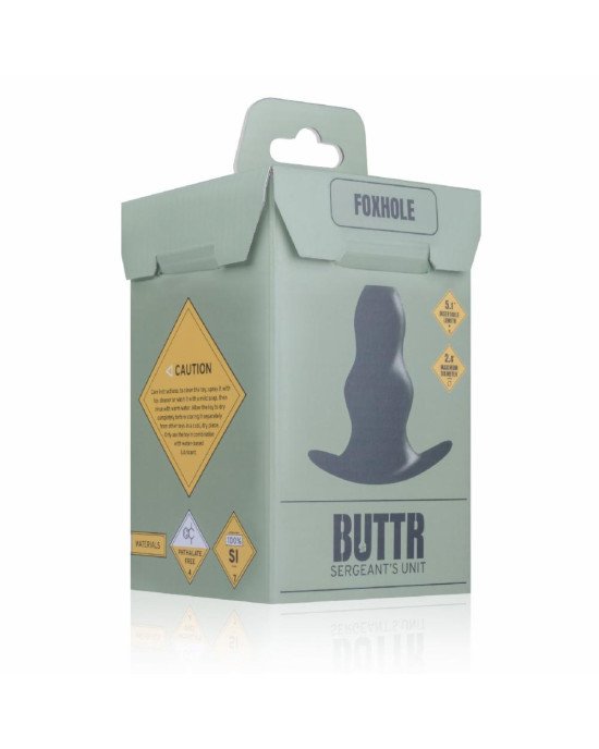Анальна пробка BUTTR - Foxhole Hollow Butt Plug Анальна пробка BUTTR - Foxhole Hollow Butt Plug