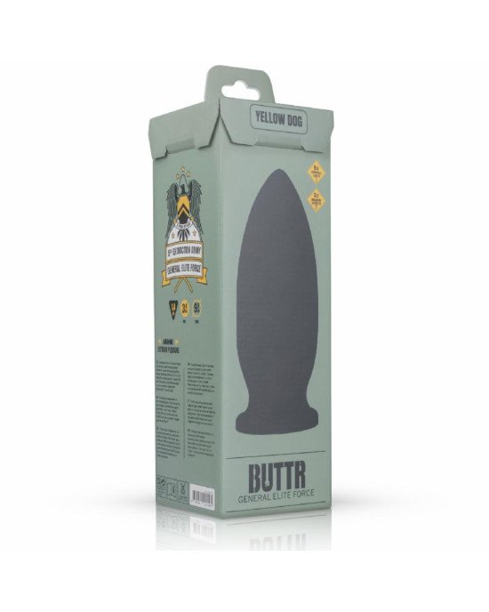Анальна пробка BUTTR - Yellow Dog Butt Plug
