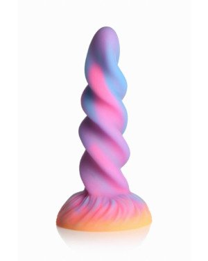 Фентезійний фалоімітатор Creature Cocks Glow-in-the-Dark Unicorn Dildo