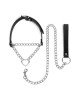 Нашийник з повідцем Bedroom Fantasies: Collar with Chain - Silver Нашийник з повідцем Bedroom Fantasies: Collar with Chain - Silver