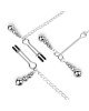 Затискачі для сосків та клітора Bedroom Fantasies: Nipple and Clitoris Clamps - Silver Затискачі для сосків та клітора Bedroom Fantasies: Nipple and Clitoris Clamps - Silver