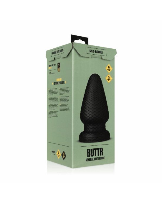 Анальна пробка BUTTR - Cold Blooded Scaled Butt Plug Анальна пробка BUTTR - Cold Blooded Scaled Butt Plug
