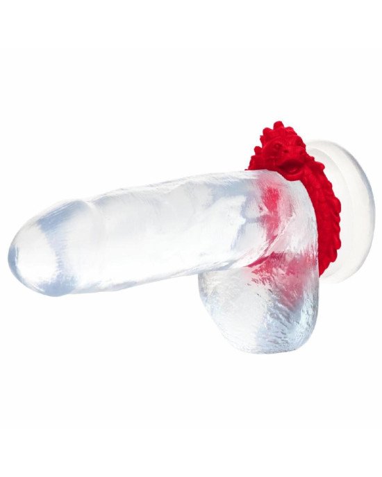 Ерекційне кільце Creature Cocks Rise of the Dragon Silicone Penis Ring - Red Ерекційне кільце Creature Cocks Rise of the Dragon Silicone Penis Ring - Red