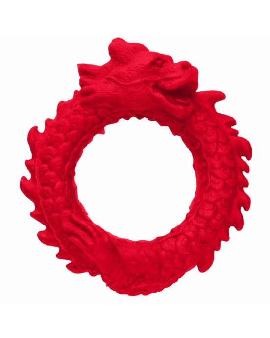 Ерекційне кільце Creature Cocks Rise of the Dragon Silicone Penis Ring - Red Ерекційне кільце Creature Cocks Rise of the Dragon Silicone Penis Ring - Red