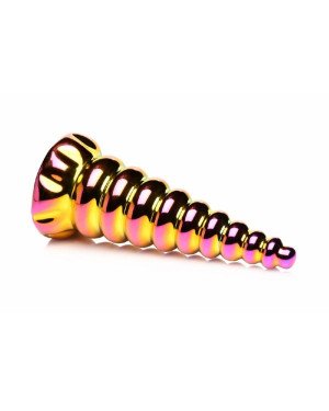 Фентезійний фалоімітатор Creature Cocks Twilight Rainbow Glass Dildo