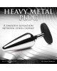 Анальна пробка Master Series Butt Slut Metal & Silicone Butt Plug - Silver Анальна пробка Master Series Butt Slut Metal & Silicone Butt Plug - Silver