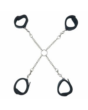 Хрестовина Punishment - Hog-Tie - Black