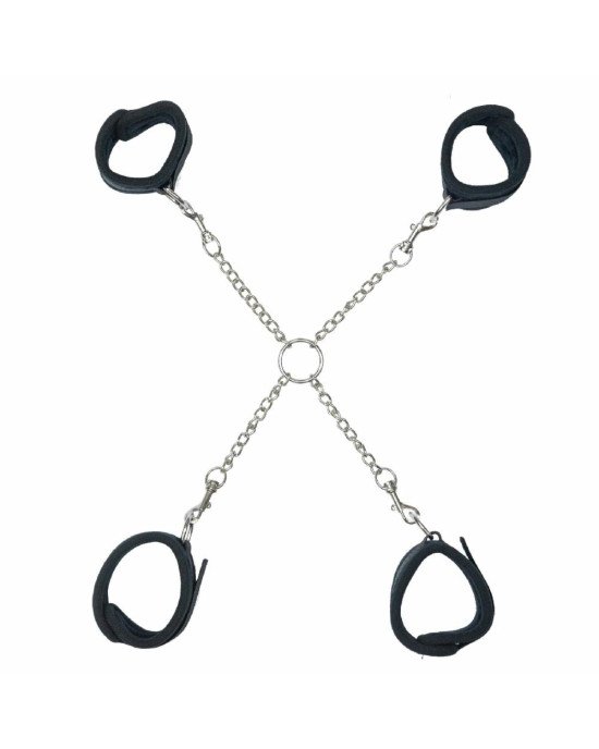 Хрестовина Punishment - Hog-Tie - Black Хрестовина Punishment - Hog-Tie - Black