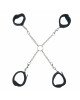 Хрестовина Punishment - Hog-Tie - Black Хрестовина Punishment - Hog-Tie - Black
