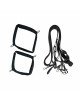 Розтяжка на ліжко Punishment - 5-Piece Bed Restraint Kit - Black Розтяжка на ліжко Punishment - 5-Piece Bed Restraint Kit - Black