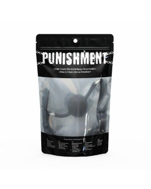Кляп Punishment - Silicone Ball Gag - Black Кляп Punishment - Silicone Ball Gag - Black