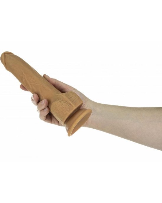 Фалоімітатор з пульсацією Naked ADDICTION Dominic 9″ Caramel, пульт ДК, діаметр 4,2 см Фалоімітатор з пульсацією Naked ADDICTION Dominic 9″ Caramel, пульт ДК, діаметр 4,2 см