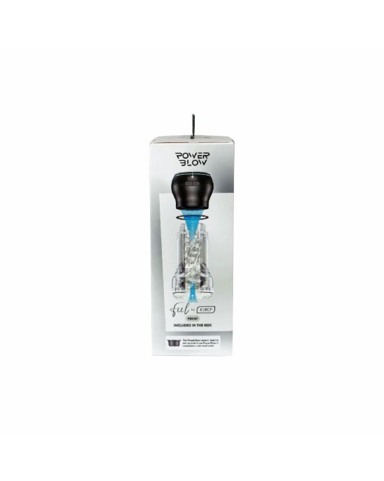 Мастурбатор Kiiroo Feel Pocket Crystal зі всмоктувальною інтерактивною насадкою PowerBlow Combo Set Мастурбатор Kiiroo Feel Pocket Crystal зі всмоктувальною інтерактивною насадкою PowerBlow Combo Set