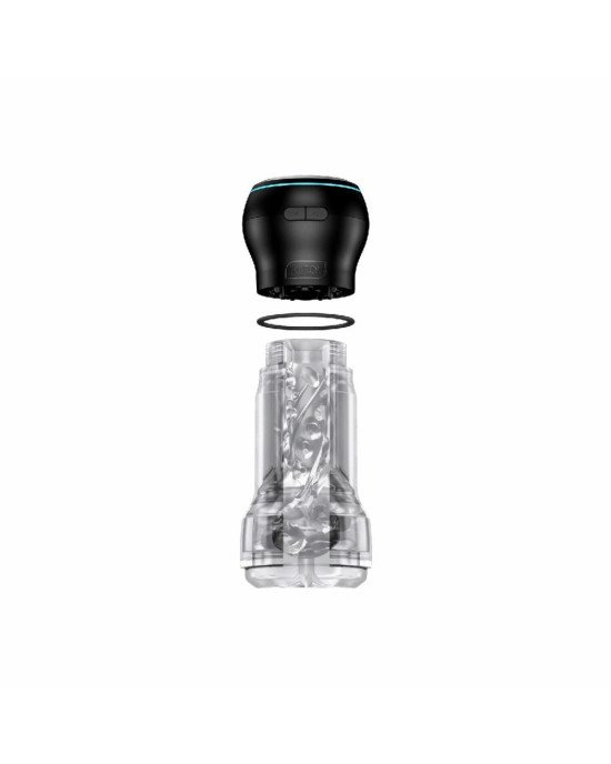 Мастурбатор Kiiroo Feel Pocket Crystal зі всмоктувальною інтерактивною насадкою PowerBlow Combo Set Мастурбатор Kiiroo Feel Pocket Crystal зі всмоктувальною інтерактивною насадкою PowerBlow Combo Set