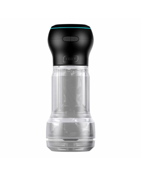 Мастурбатор Kiiroo Feel Pocket Crystal зі всмоктувальною інтерактивною насадкою PowerBlow Combo Set Мастурбатор Kiiroo Feel Pocket Crystal зі всмоктувальною інтерактивною насадкою PowerBlow Combo Set