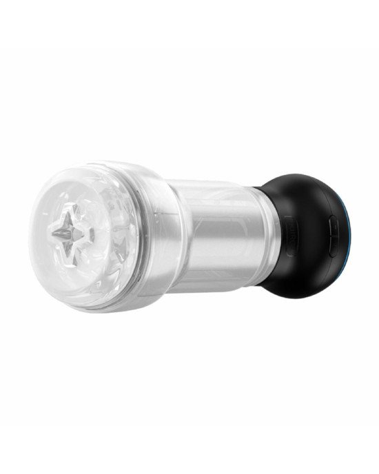 Мастурбатор Kiiroo Feel Pocket Crystal зі всмоктувальною інтерактивною насадкою PowerBlow Combo Set Мастурбатор Kiiroo Feel Pocket Crystal зі всмоктувальною інтерактивною насадкою PowerBlow Combo Set