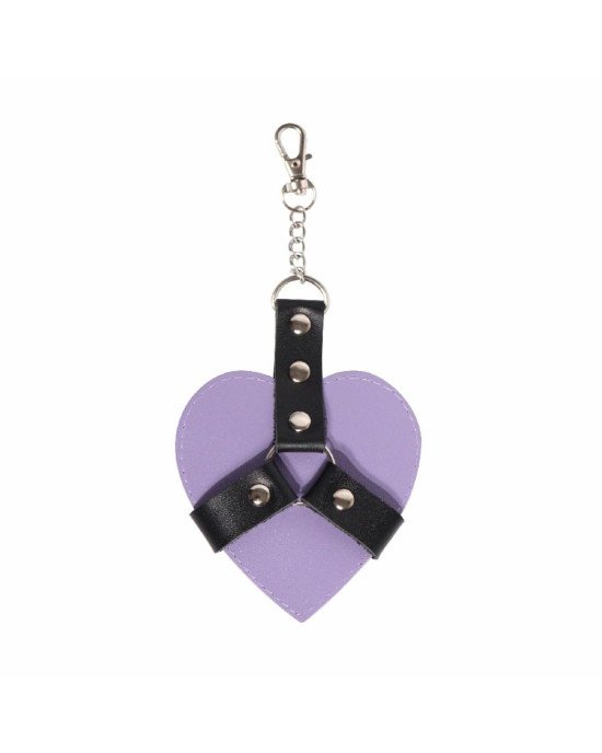 Брелок на карабіні для ключів Art of Chained Heart, Лаванда Брелок на карабіні для ключів Art of Chained Heart, Лаванда