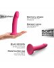 Фалоімітатор Dorcel Real Pleasure M Magenta Фалоімітатор Dorcel Real Pleasure M Magenta