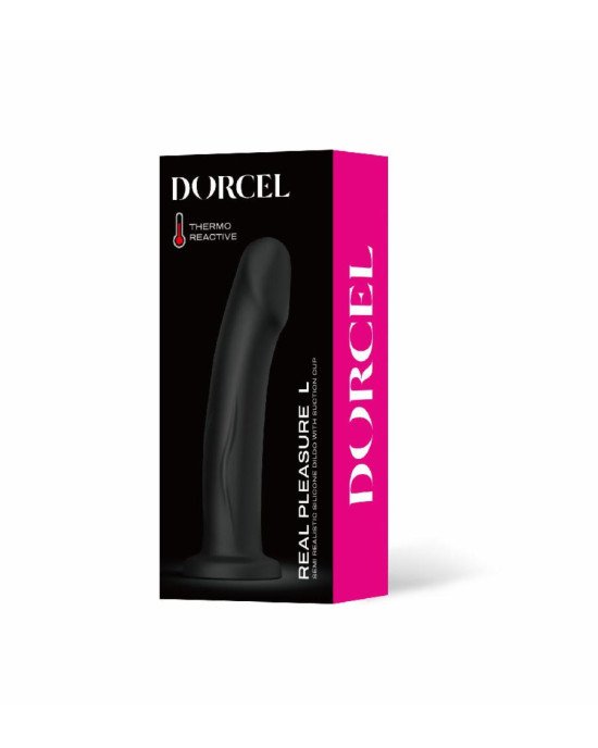 Фалоімітатор Dorcel Real Pleasure L Black Фалоімітатор Dorcel Real Pleasure L Black