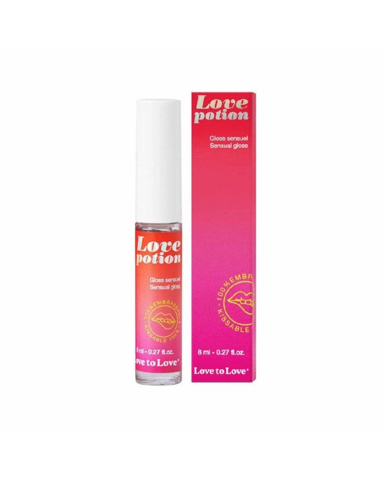 Стимулювальний блиск для губ Love To Love Love Potion - Gloss Sensuel 8 мл