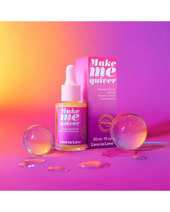 Збуджувальна сироватка для клітора Love To Love Make Me Quiver 30 мл Збуджувальна сироватка для клітора Love To Love Make Me Quiver 30 мл