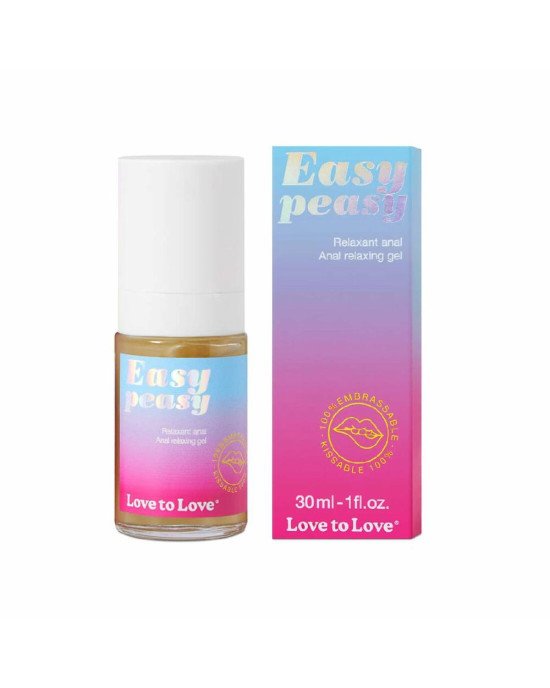 Анальний лубрикант Love To Love Easy Peasy - Anal Relaxing Gel 30 мл Анальний лубрикант Love To Love Easy Peasy - Anal Relaxing Gel 30 мл