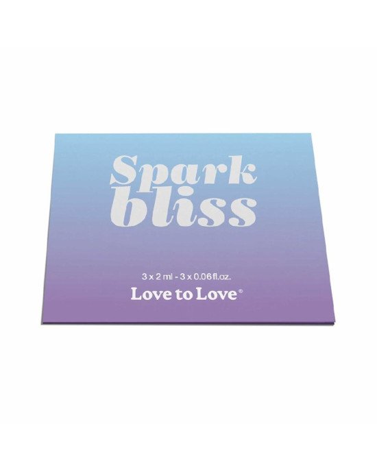 Набір пробників стимуляторів для пар Love To Love Spark Bliss 3 х 2 мл Набір пробників стимуляторів для пар Love To Love Spark Bliss 3 х 2 мл