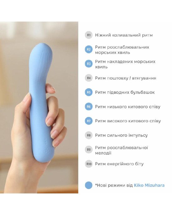 Звуковий вібратор IROHA MAI Ruri, перетворення звуку на вібрацію Звуковий вібратор IROHA MAI Ruri, перетворення звуку на вібрацію