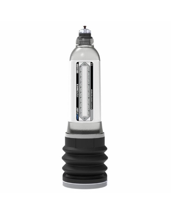 Гідропомпа Bathmate Hydromax 8 Clear, для члена довжиною від 15 до 20 см, діаметр до 5,5 см Гідропомпа Bathmate Hydromax 8 Clear, для члена довжиною від 15 до 20 см, діаметр до 5,5 см