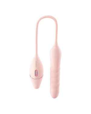 Пульсатор з вакуумним стимулятором KISSTOY Cathy III Pink