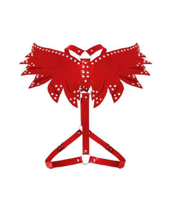 Жіноча портупея Art of Sex - Wings червона XS-M, екошкіра Жіноча портупея Art of Sex - Wings червона XS-M, екошкіра